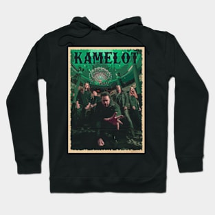 Epic Metal Chronicles Kamelots T-Shirts, Musical Sagas Embodied in Stylish Attire Hoodie